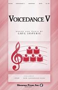 Voice Dance V SATB choral sheet music cover